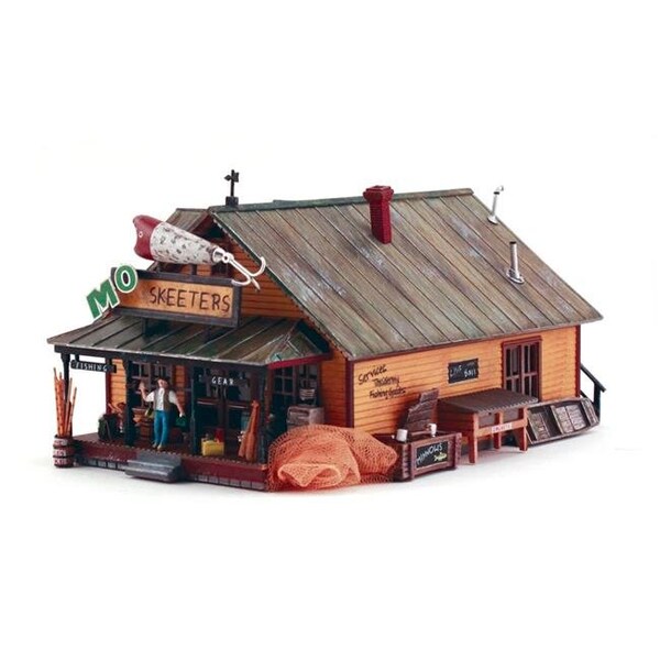 Woodland Scenics WOO5047 Ho Mo Skeeters Bait&Tackle Shop WOO5047 - main